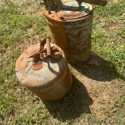 Antique Cans 