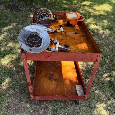 Metal Rolling Cart 