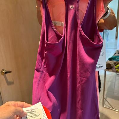 Lots of Lululemon tops