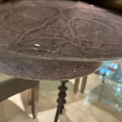 bottom of dining room vase all glass