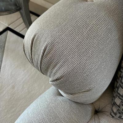 arm fold of sofa
