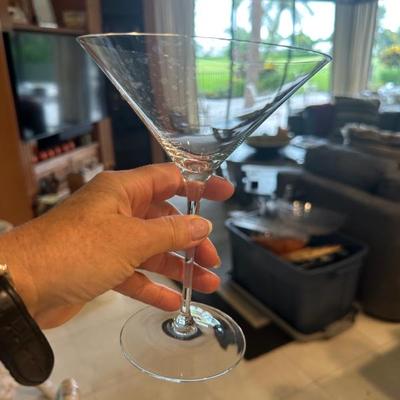 Martini glasses