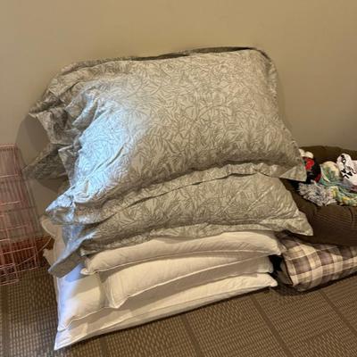 pillows and pillow cases