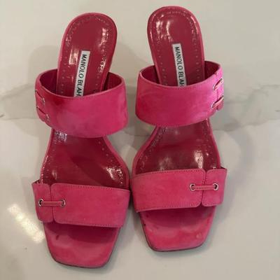 Manolo Blanik size 38 magenta
