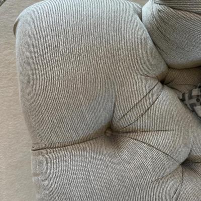 view of the sofa