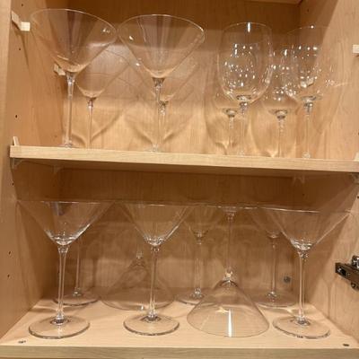 martini glasses