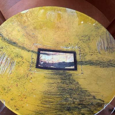 large oversized plate