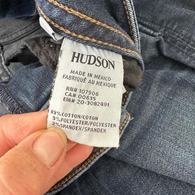 Hudson denim dungarees size 32