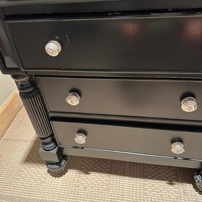 Black nightstands