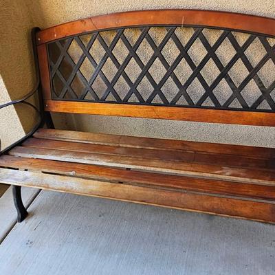Wooden Bench