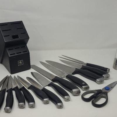 Henckels Silvercap Knife Block Set