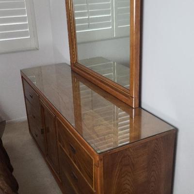 Dresser and Mirror