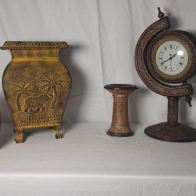 Ceramic and Metal Decor