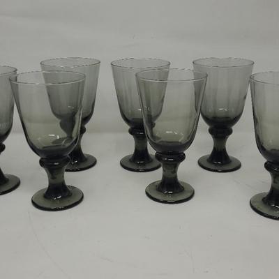 Smoke Color Goblets 