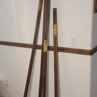 Decorative Bamboo Poles