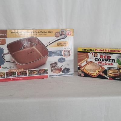 Cooper Chef 9 1/2 Deep Dish Square Pan and More