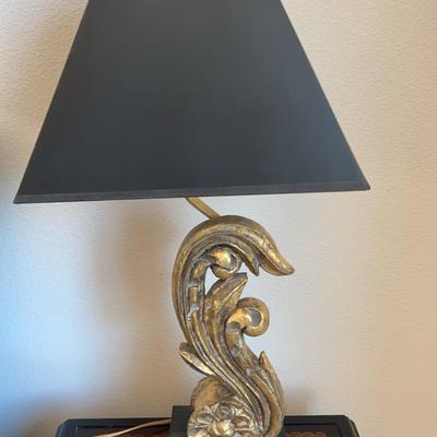 Scrolling Table Lamp #1