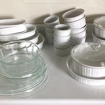 Corningware And Glass Pans Assortment 
