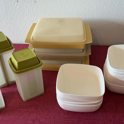 Vintage Tupperware Deviled Eggs Carrier And More