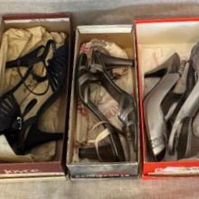 Women’s High Heel Shoes (9 Pairs, Size 8)