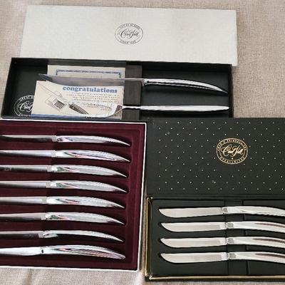 Carvel Hall Stainless Steel Knives & Serving Utensils