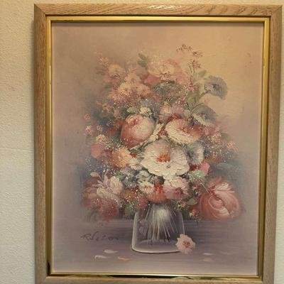 Authentic Vintage Flower Art 