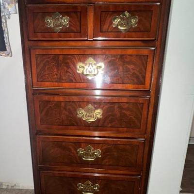 Tall Wooden Dresser