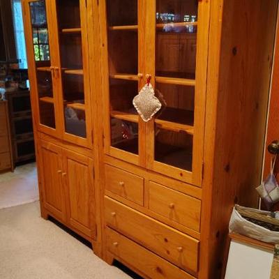 pine hutch