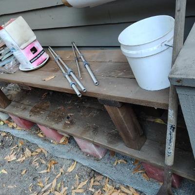 wood bench/stand