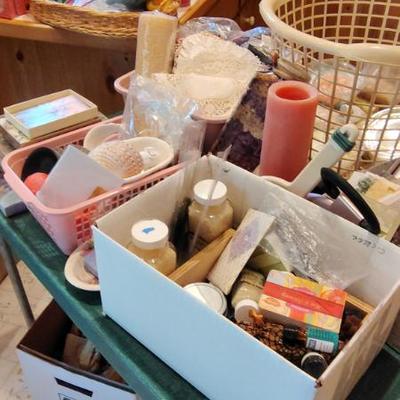 misc soaps, bath salts