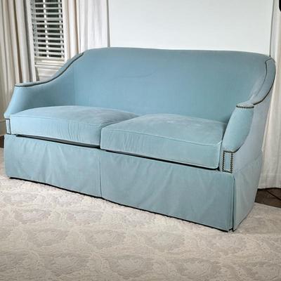 Hickory Chair Co. "Eton" Short Sofa | Modern (2000s) Hickory Chair Company (Hickory, North Carolina) "Eton" short...