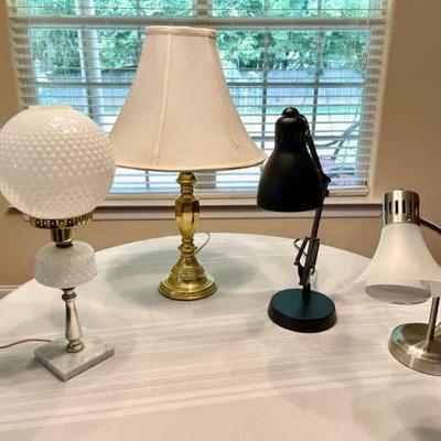 043-LR: Table Lamp Quartet