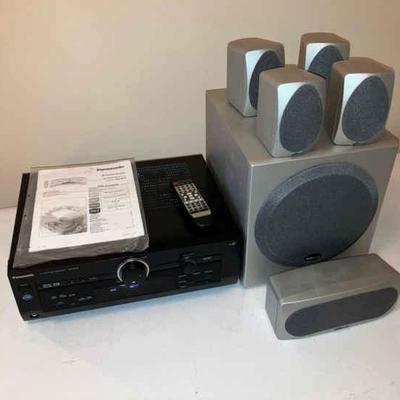 141-BR1: Panasonic/Polk Audio 5.1 Surround System Combo
