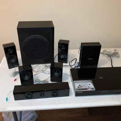 142-HALL: Samsung 5.1 Ch Blu-Ray Home Entertainment System