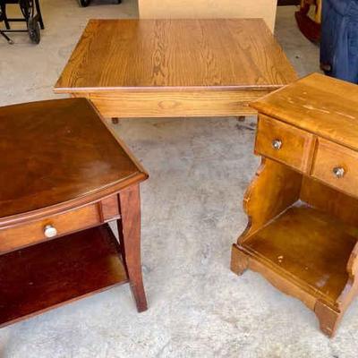 095-GAR: Side Table Trio