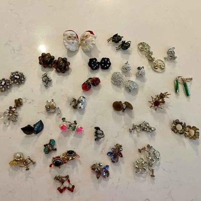 123-J: Clip-On Earrings