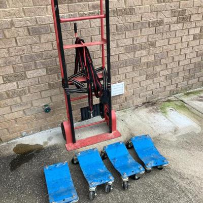 112-GAR: Appliance and Car Wheel Dolly Lot