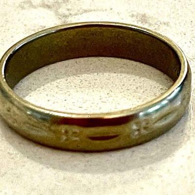 125-J: 14K Wedding Band