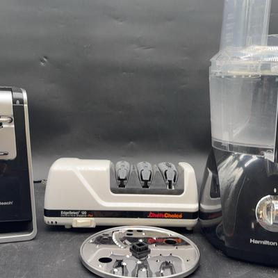 BE249 Kitchen Trio: Opener, Sharpener, Blender