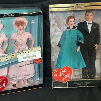 BE315 I Love Lucy Ricky And Lucy Ricardo Barbie’s