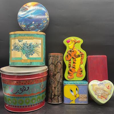 BE240 Unique Decorative Metal Tins