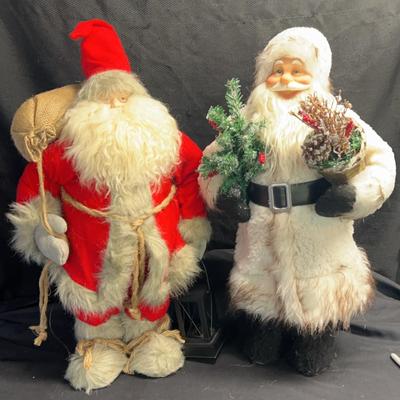 BE172 Happy Santa & Lantern Santa 