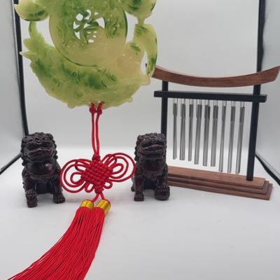 BE157 Asian- Inspired Decorative Set- Feng Shui And Cultural Accents