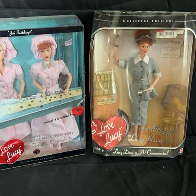 BE314 I Love Lucy Chocolate Factory Barbies