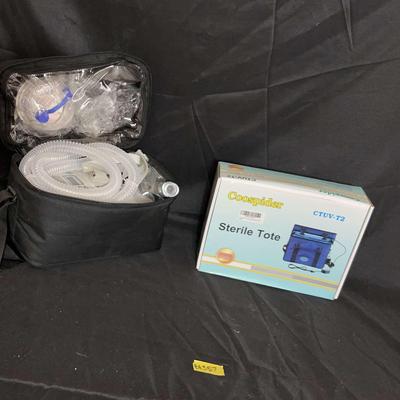 BE357 C-Pap Machine And Sterile Tote