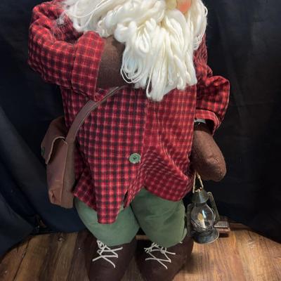 BE177 Flannel Santa