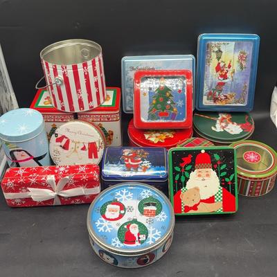 BE239 Festive Christmas Tin Collection