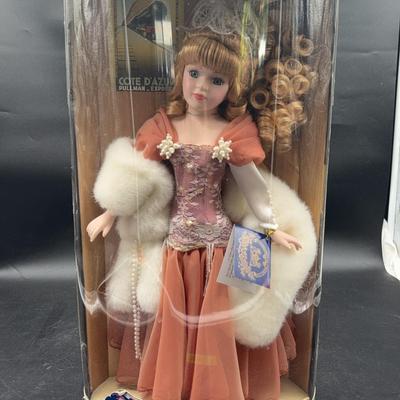 BE142 Orient Express Genuine Collectible Porcelain Doll Tatiana Petrova 18” Tall