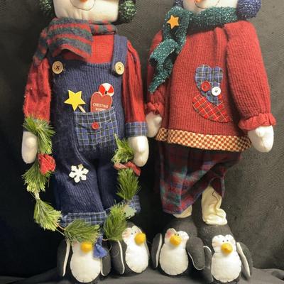 BE161 Duck Feet Snowmen 