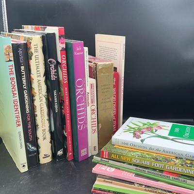 BE305 Orchid Books And More Gardening